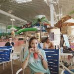 Han Chae-young Instagram - #niceandwarm #actuallyenjoyingit #lovingit 😍😍 Kalahari Resorts - Wisconsin Dells