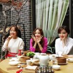 Han Chae-young Instagram - #맛있는점심🍴 #소유진 #이소연 #somuchchat 😍😍