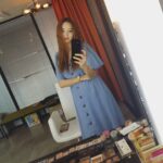 Han Chae-young Instagram - #거울샷📷 #비온뒤맑음☀️ #babiecore #찰랑찰랑머릿결 #mirrorselfie 😘