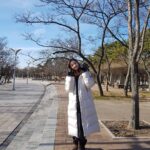 Han Chae-young Instagram - #진심너무춥다😳 #손발꽁꽁❄️ #신과의약속 #촬영중 #mbc밤9시 #본방사수📺 #freezingoutside❄️ #shooting📷 #dontforgettowatch📺 #tonight9pm #promisewithgod 월드컵공원