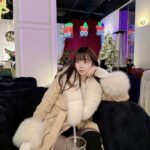 Han Gyu-ri Instagram - 예쁜이들 만난다구 간만에 풀셋팅했네용🙂 미리 크리스마스 🎄🎄 아베크청담