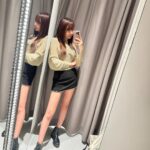 Han Gyu-ri Instagram - 자라 올해 처음왓는데 왜케옷많옹 🙂 혼자패션쇼 👗👗 단백질쉐이크2틀먹엇더니 뭔가붓기가 빠진거같은느낌이지않아요? 🤭🤭😉 살은안빠지구 🥹 붓기만 🤣 #zara #자라 #ifcmall ZARA