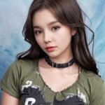 Han Gyu-ri Instagram - 유행하는건 나도 못참지 😉 나는 외국 아이같다 🤣 모두 즐거운 추석연휴 보내세요❤️ #epik #에픽 #이어북