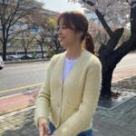 Han Hye-jin Instagram – #여의도 #벚꽃 촬영하며 벚꽃 구경했어요😀🌸