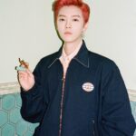 Han Lu Instagram - love PINK，love GUCCI . @gucci @guccibeauty @alessandro_michele @gus_van_sant
