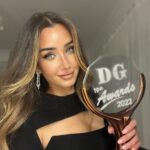 Hana AlZahed Instagram - Dear Guest Cinema Award 🥇 For my role in Bahebek Movie. Feeling blessed elhamdolilah 🤍