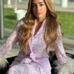 Hana AlZahed Instagram - Life is better with some purple in it 🍬 @femmefataleofficiel
