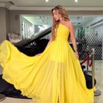 Hana AlZahed Instagram - Feeling bright like a streak of light 💛 Beirut, Lebanon