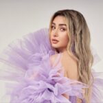 Hana AlZahed Instagram - Haifa Cosmetics Lenses color| Pastry @haifacosmetics What do you think about this color ? 🤍💜 www.Haifacosmetics.com USE “HaifaXHana” code to get 15% OFF #haifacosmeticsegyptxhannaalzahed