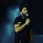 Hana AlZahed Instagram - مبروك يا تامر على ال البوم الجديد تحفة😍 هيكسر الدنيا ان شاء الله. مبسوطة اني كنت معاك على المسرح ف اغنية انت اختيار من فيلم بحبك ❤️ مع اني كنت مخضوضة من العدد ده كله ما شاء الله جمهورك كبير ❤️مبروك علينا الفيلم 🫶🏻، و مبروك على الحفلة الكبيرة دي 😍