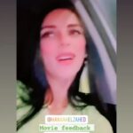 Hana AlZahed Instagram - طيب لحظة عشان بجد انا سعيدة بردود الافعال عن دور حبيبة في فيلم بحبك من يوم واحد بس في السينما و كمية الناس اللي بعتنلي مش من مصر بس من الوطن العربي. بشكر عليها ربنا اولا الحمد لله يارب ، تاني حاجة اشكر عليها تامر لان ب اخرجك وصلت المشاعر اللي كنت نفسي اوصلها شكرا شكرا شكرا و انك كنت بجد بتسهر و مبتنمش عشان توصل بكل ممثل في الفيلم لاحسن م فيه. تجربة استمتعت بيها جدا و بكل تفاصيلها. متحمسة للناس تشوف الفيلم في العيد @tamerhosny كل سنة و انتو طيبين ❤️ فيلم بحبك