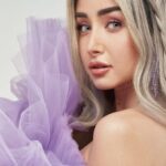 Hana AlZahed Instagram - Haifa Cosmetics Lenses color| Pastry @haifacosmetics What do you think about this color ? 🤍💜 www.Haifacosmetics.com USE “HaifaXHana” code to get 15% OFF #haifacosmeticsegyptxhannaalzahed