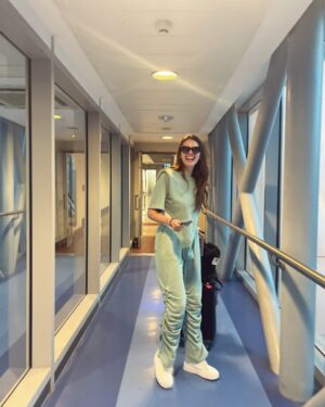 Hanady Mhana Instagram - Hasta Luego, time to recharge the battery✈️ 

Guess where?