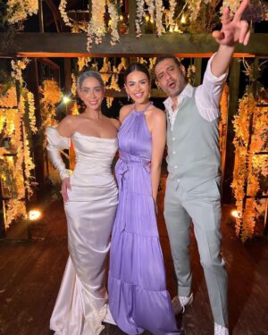 Hanady Mhana Instagram - Mabroukk habaybii, rabena yehfazko w yeb3ed 3anko ay haga wehsha, may god bless your new chapter and may you always be happy together. Baheboko💜 

#passantxfarrag 

Thank youu @travistaegypt for organizing this wonderful trip & for pampering me like you always do!