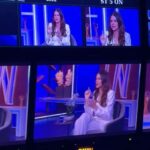 Hanady Mehanna Instagram - Did you watch last night’s episode with the one & only @lamees_alhadidi ? ✨ عجبتكوا حلقة امبارح ؟ Makeup: @lauricematta Hair: @haithamdahab00 Styled by @reemsalamaofficial Talent management: @starbuzztalents Cairo, Egypt