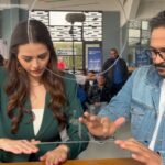Hanady Mehanna Instagram - BTS are always fun when you’re working with wonderful hilarious people الكواليس بتبقى ديما احلى لما تشتغل مع ناس لذيذة او مع اكرم حسني! #مكتوب_عليا