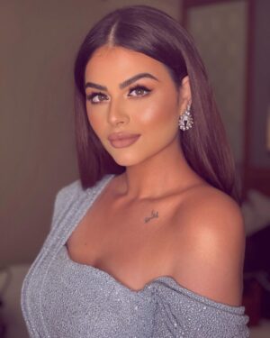 Hanady Mhana Instagram - From last night’s wedding 
styled by my love @reemsalamaofficial 🤍 
Dress by the talented @maisondzcouture 
Makeup by the amazing @abdallahelrefaeii