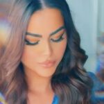 Hanady Mehanna Instagram - Le temps m’a réparé ⏳ Makeup: @sharifftanyous 💙 Hair: @haithamdahab00 @elsobky9090 💙 Styled by @reem.salamaa 💙