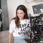 Hanady Mehanna Instagram - Behind the scenes, watch Bedoon Daman now on @dmctv.eg 🎥✨