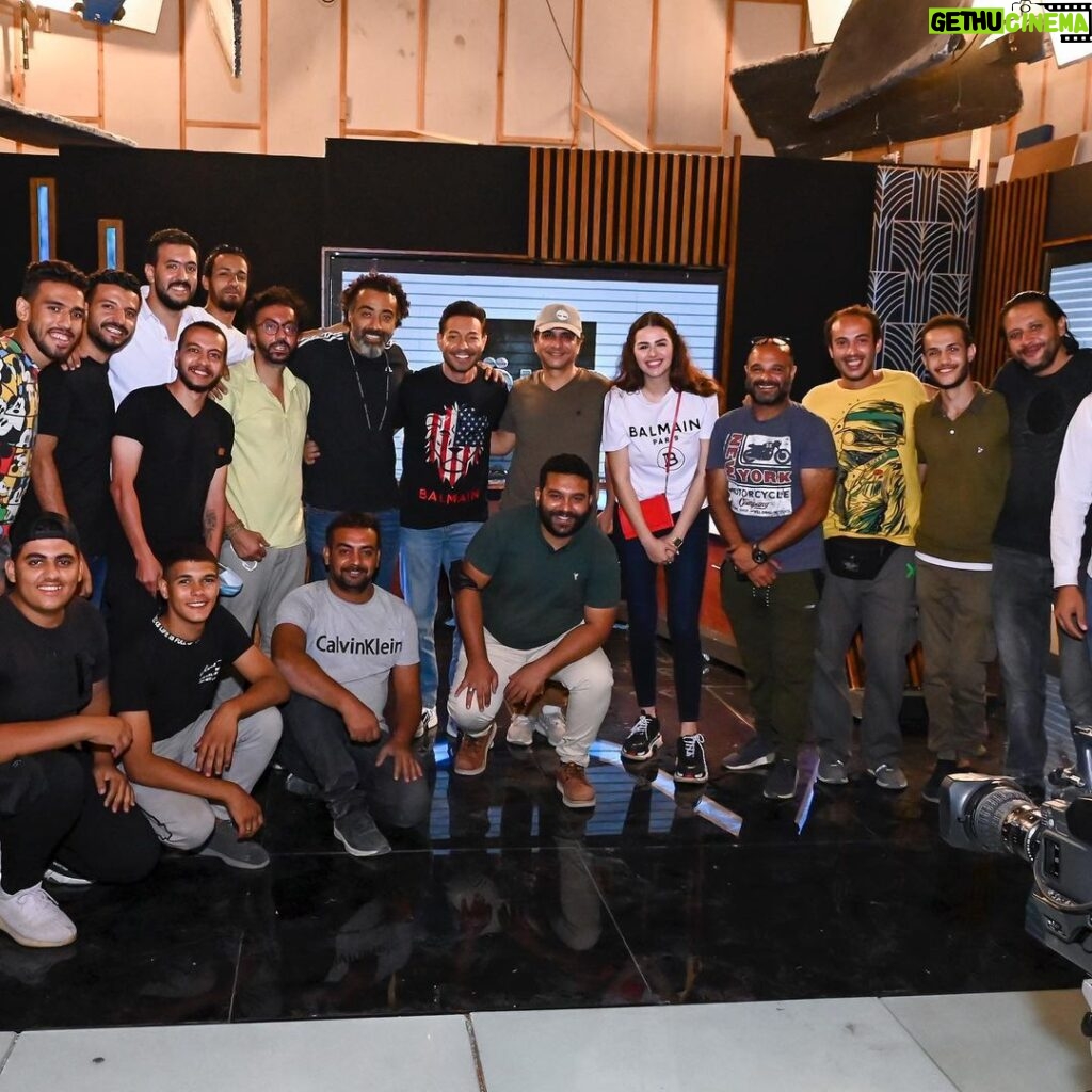 Hanady Mehanna Instagram - I will miss Yehia & Batta 😞 Yarab el mosalsal yekoon 3agabko w shokran le kol el nas el kano fel mosalsal we wouldn’t have done it without all of you! Had so much working with such a professional and talented artist @ahmedzaherofficial1 shokran 3ala kol haga 🤍🤍 See you all again soon but with a new character xx - Hanady