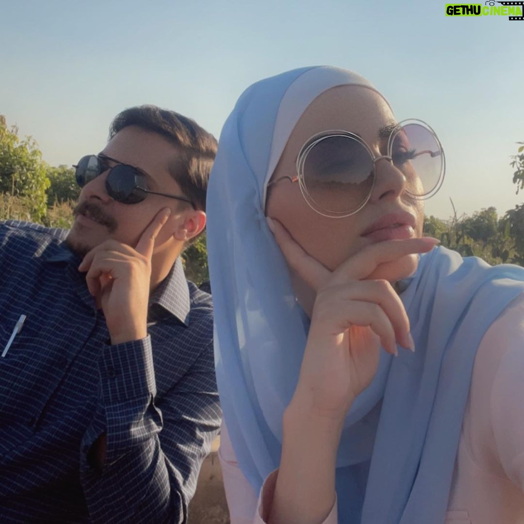 Hanady Mehanna Instagram - I will miss Yehia & Batta 😞 Yarab el mosalsal yekoon 3agabko w shokran le kol el nas el kano fel mosalsal we wouldn’t have done it without all of you! Had so much working with such a professional and talented artist @ahmedzaherofficial1 shokran 3ala kol haga 🤍🤍 See you all again soon but with a new character xx - Hanady