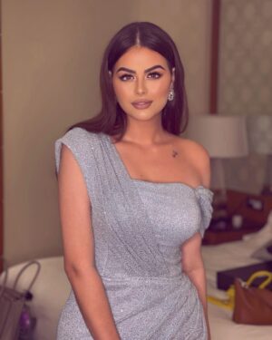 Hanady Mhana Instagram - From last night’s wedding 
styled by my love @reemsalamaofficial 🤍 
Dress by the talented @maisondzcouture 
Makeup by the amazing @abdallahelrefaeii