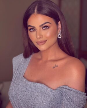 Hanady Mhana Instagram - From last night’s wedding 
styled by my love @reemsalamaofficial 🤍 
Dress by the talented @maisondzcouture 
Makeup by the amazing @abdallahelrefaeii