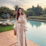 Hanady Mehanna Instagram - From Marrakech with love🇲🇦 @orientalfashionshow_officiel @marocfashionweek_officiel Kaftan: @wafaaidrissiofficial @alsagheersalons Hair: @malaksamy_1 Makeup: @tarek_ahmed_makeup_artist Mandarin Oriental, Marrakech