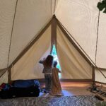 Hanna Verboom Instagram – De leven ⛺️🐙🧊
. 
dank @wiebeotten voor het ijsbad en Tjitte en Floortje voor het creëren van deze mooie plek @campingbuitenland 🫶 Drenthe