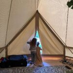 Hanna Verboom Instagram - De leven ⛺️🐙🧊 . dank @wiebeotten voor het ijsbad en Tjitte en Floortje voor het creëren van deze mooie plek @campingbuitenland 🫶 Drenthe