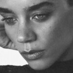 Hannah John-Kamen Instagram - My amazing friend and beyond talented photographer @luciaomc finally shot me after many years 🙌🏽 beautiful 🖤 #hair & #makeup @rebekahmakeup