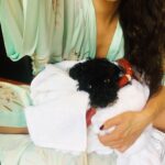 Hannah John-Kamen Instagram - Bath time Bubbas 💋
