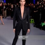 Hannah John-Kamen Instagram - Amazing time presenting at @bifa_film always a privilege to be in a room surrounded by such inspirational talent. Makeup: @ctilburymakeup Suit: @ralphandrusso Shoes: @gianvitorossi Hair: @pauledmonds217 Huge thankyou to the glam team ♥️