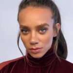 Hannah John-Kamen Instagram - Thankyou @babskymakeup @stefanbertin and @mirandaalmond for steezing me up for my press day @darkcrystalofficial