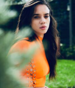 Hannah John-Kamen Instagram - @jsheekeyldn shoot 🍊