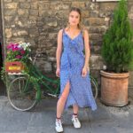 Hannah Kasulka Instagram - Just got ROASTED by Italian Jeff Ross for not knowing what mortadella was Florence, Italy