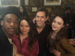 Hannah Kasulka Instagram - Here’s a picture of the last time I was in a bar. Fortunately I was with some great people filming tomorrow night’s @therookieabc Unfortunately I was drinking water with a splash of coke (to give it beer color). Next time I get the chance I will be going a bit harder than that.