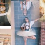 Hannah Kasulka Instagram - I had the most fun being back at the studio I grew up dancing at that I had to take some hardcore ballet core pics 🩰 It was great being back and getting inspired by the young artists there. I’m so thankful I had a safe place like this and people who nurtured my inner artist growing up. Dance and this place really informed me and prepared me so much for my path. I really enjoyed sharing time with y’all again. Thanks for having me and inspiring me. I needed it fr!! 🤍