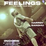 Harrdy Sandhu Instagram - Can’t wait to see you INDORE 4 days to go…..