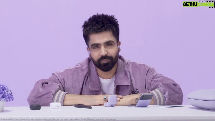 Harrdy Sandhu Instagram - Watch how I got #LifeMeinClarity by grooving to the Galaxy Buds2Pro’s amazing audio experience that ticked every box on my list…and more! #GalaxyBuds2Pro #Samsung