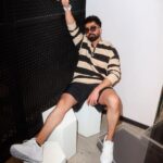 Harrdy Sandhu Instagram - Everyone’s a cool cat until the real one walks in 😉🐈‍⬛ @pumaindia #PUMA #PUMAIndia