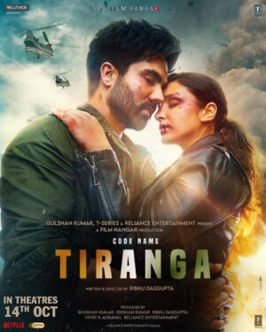 Harrdy Sandhu Instagram - Nation. Love. Sacrifice. 🇮🇳

#CodeNameTiranga releasing in cinemas on 14th October 2022.

@parineetichopra @ribhu_dasgupta @sharadkelkar @dibyenduofficial @rajitkapurofficial #SabyasachiChakrabarty shishir52 #DeeshMariwala #BhushanKumar #KrishanKumar @shivchanana @tseriesfilms @tseries.official @reliance.entertainment @vivekbagrawal @filmhangar @codenametiranga