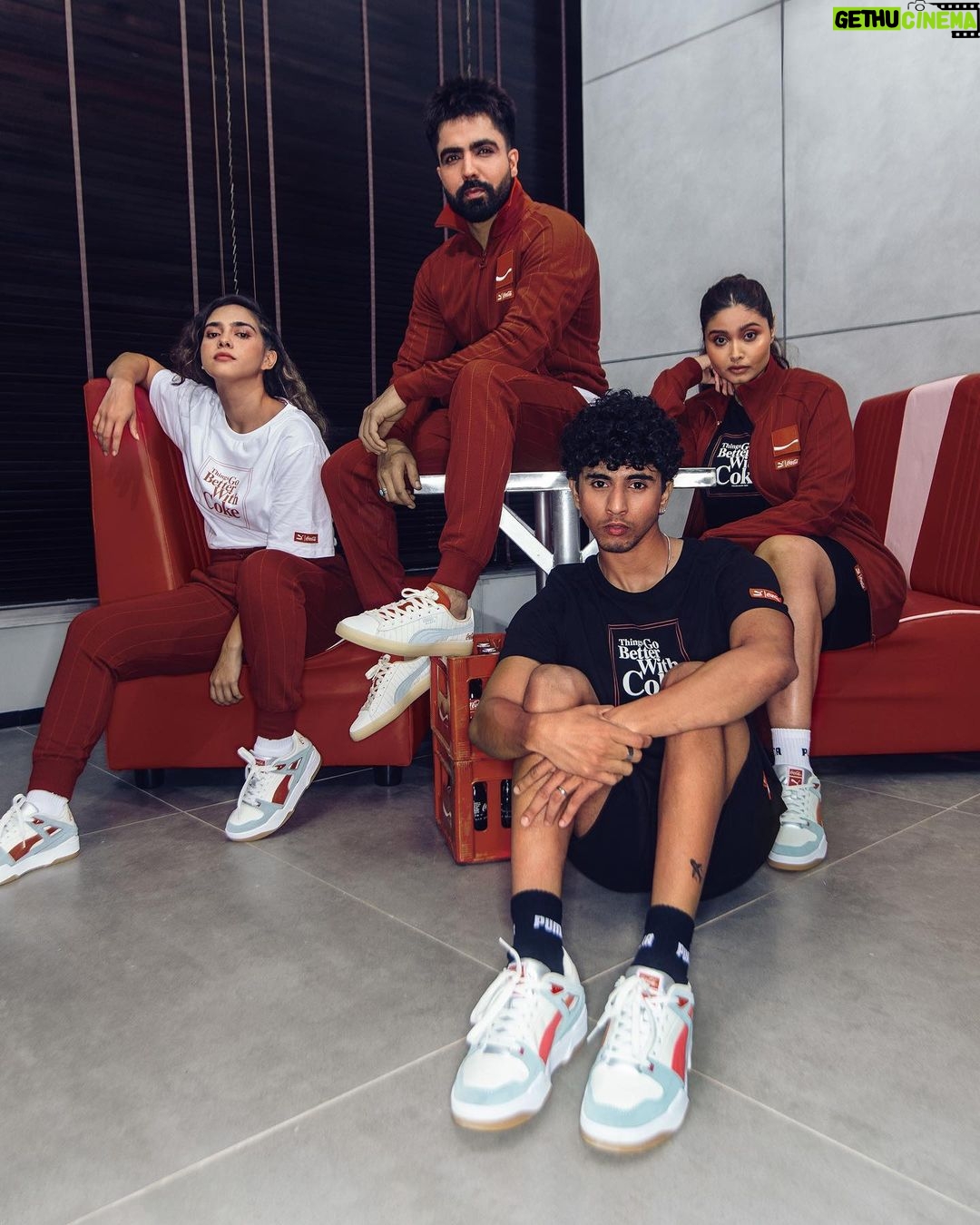 Harrdy Sandhu - 135.9K Likes - Things go better with Coke 😎🥤
Cop the PUMA x COCA-COLA collab & more new season styles, available on PUMA.com, PUMA app and PUMA Stores. Click the link in bio.
@pumaindia