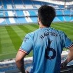 Harrdy Sandhu Instagram - Match day 💪🏻 Kamm khichdo ajj @mancity @pepteam @pumaindia Etihad Stadium of Manchester