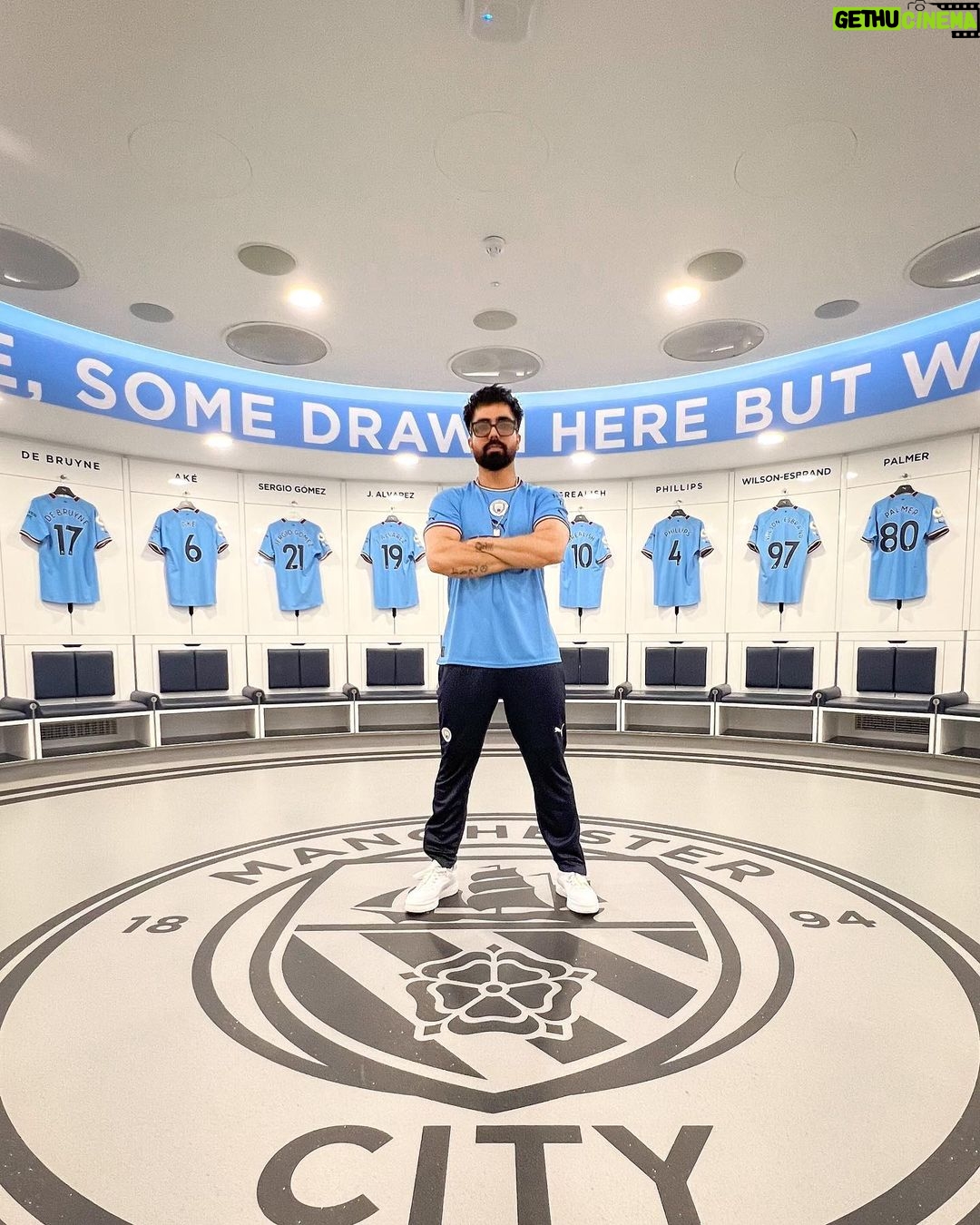 Harrdy Sandhu - 168.9K Likes - Match day 💪🏻
Kamm khichdo ajj @mancity @pepteam
@pumaindia