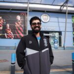 Harrdy Sandhu Instagram - Match day 💪🏻 Kamm khichdo ajj @mancity @pepteam @pumaindia Etihad Stadium of Manchester