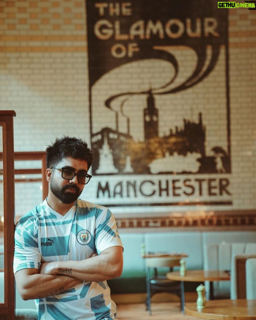 Harrdy Sandhu Instagram - #Cityzens Are you ready? Let’s turn Manchester Blue tomorrow. @mancity FTW . . . Cc: @pumaindia Manchester, United Kingdom
