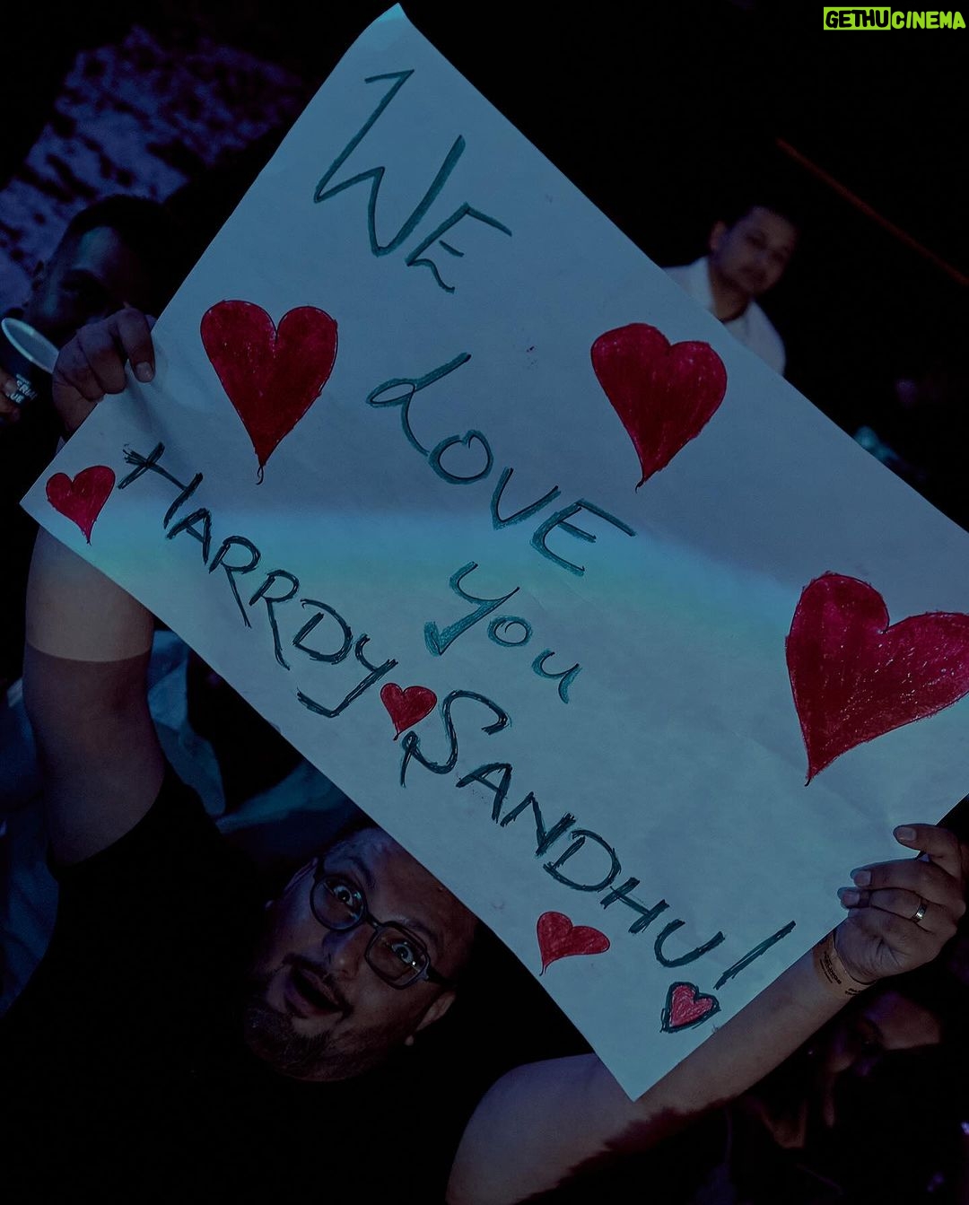 Harrdy Sandhu Instagram - All about “In My Feelings” tour MUMBAI. So much of love and warmth. Grateful 🙏🏻