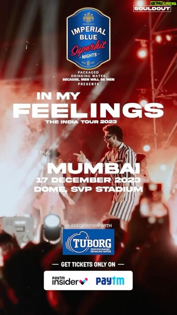 Harrdy Sandhu Instagram - “🎤 The ‘In My Feelings’ Tour continues its journey in Mumbai on December 17th! Join me for a night of emotions, melodies, and unforgettable moments. Let’s share the feels together! 💫 #InMyFeelingsTour #MumbaiEdition #MusicJourney” @becausemenwillbemen @tuborgzerosoda