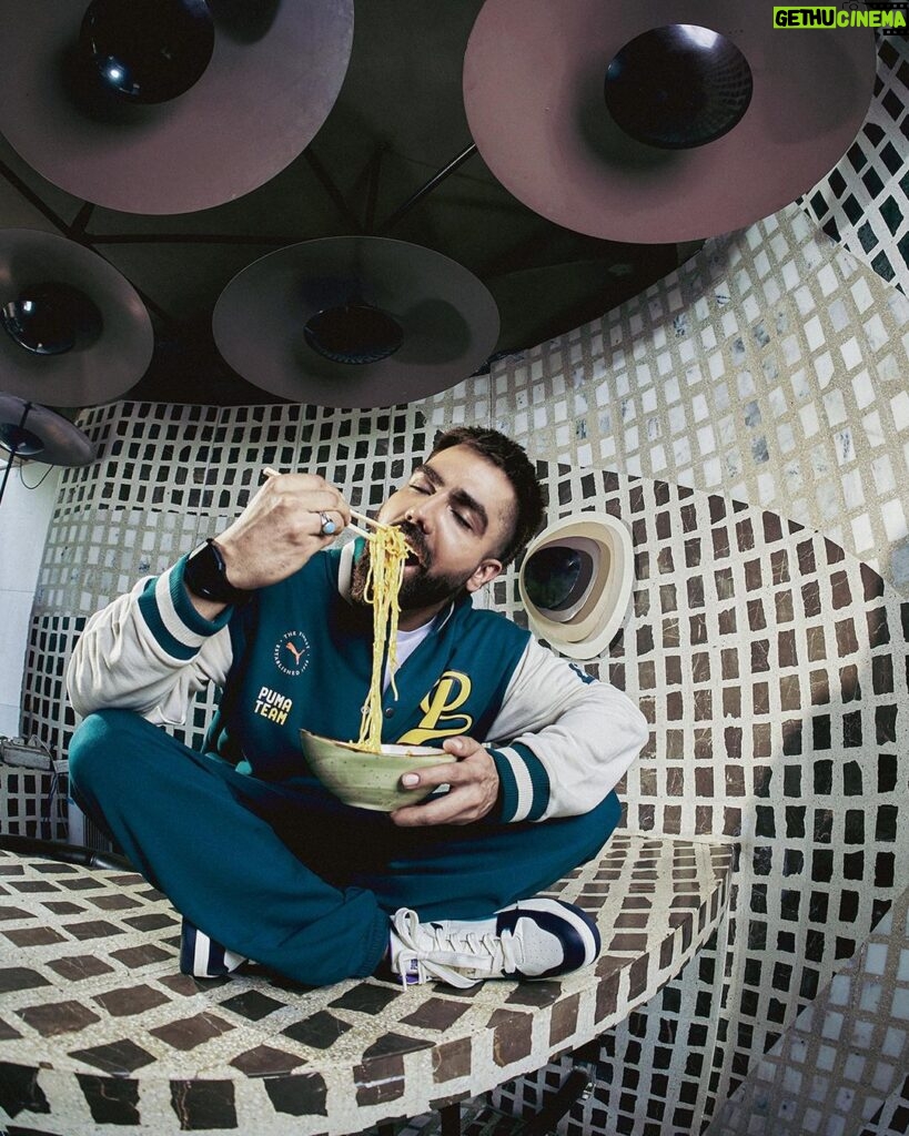 Harrdy Sandhu Instagram - Strike like lightning. ⚡ @pumaindia Bringing you the ultimate fusion of music and fashion. Proud to announce the very first PUMA x HARRDY SANDHU Collection, featuring retro varsity jackets, sneakers & more. Click the link in bio to shop or visit PUMA.com, App & Stores. #PUMAxHARRDYSANDHU